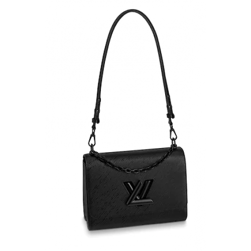 Louis vuitton origineel epi leer TWIST MM M53236 zwart