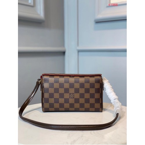 Louis vuitton origineel leer Damier Ebene Canvas M41966
