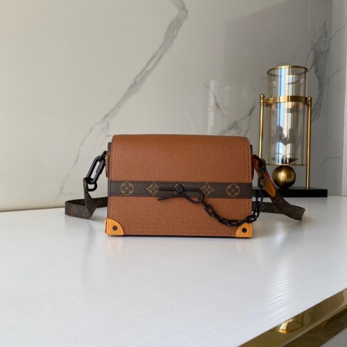 Louis vuitton originele leren jongen M30718 bruin