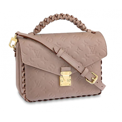 Louis vuitton origineel monogram empreinte POCHETTE METIS M43941 Mink