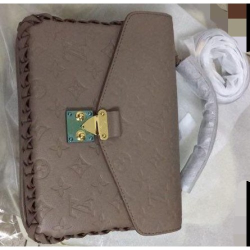 Louis vuitton origineel monogram empreinte POCHETTE METIS M43942 Camel