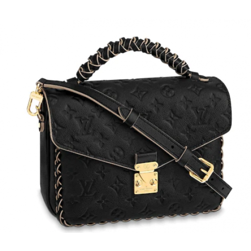 Louis vuitton origineel monogram empreinte POCHETTE METIS M43942 Zwart