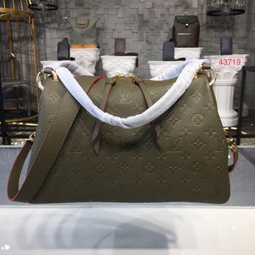 Louis vuitton originele monogram opdruk PONTHIEU PM M43721 Khaki