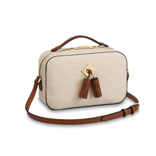 Louis vuitton originele monogram print SAINTONGE M44593 Cream Caramel
