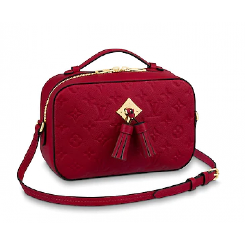 Louis vuitton originele monogram print SAINTONGE M44593 Scarlet