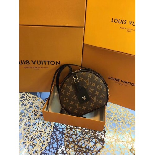 Louis vuitton monogram canvas BOITE CHAPEAU SOUPLE M52294 zwart