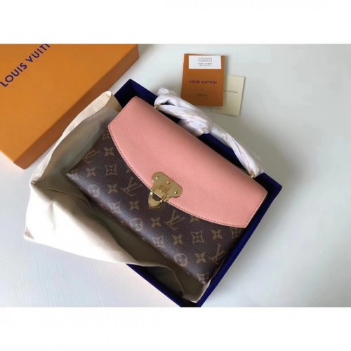 Louis vuitton origineel monogram canvas SAINT PLACIDE M44274 roze