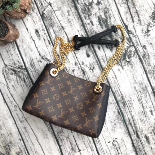 Louis vuitton origineel monogramcanvas SURENE BB M43775 zwart