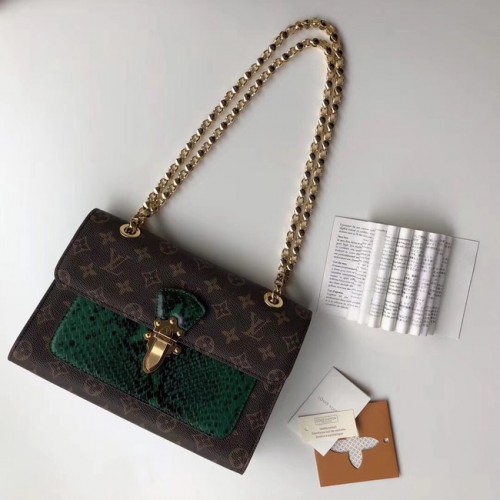 Louis vuitton origineel monogram canvas VICTOIRE M43731 groen