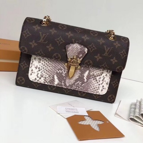 Louis vuitton origineel monogram canvas VICTOIRE M43731 roze