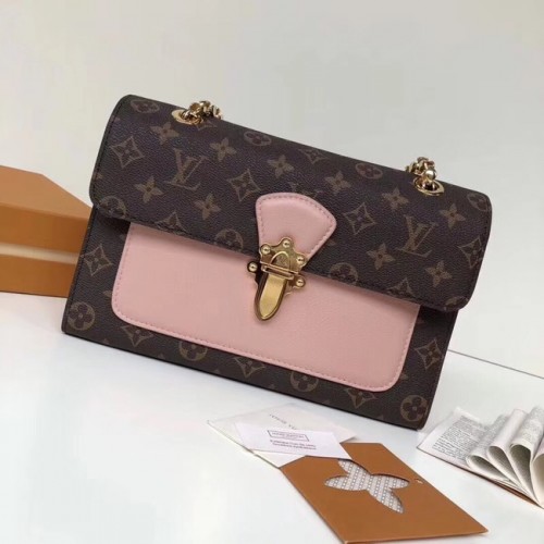 Louis vuitton origineel monogram victoire M41730 roze