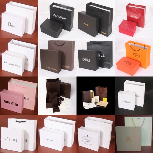 Luxe tas schoenenpakket (doos, papieren zak, bon)