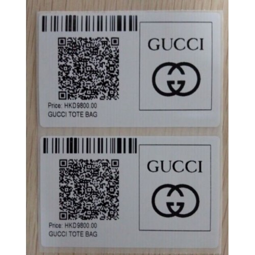 Tweedimensionale code voor luxegoederen