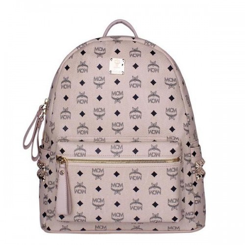 MCM Medium Stark Rugzak MC2446 Beige