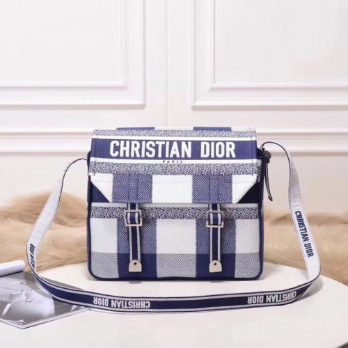 MESSENGER TAS DIOR OBLIQUE DIORCAMP M1291VRIS-2 blauw