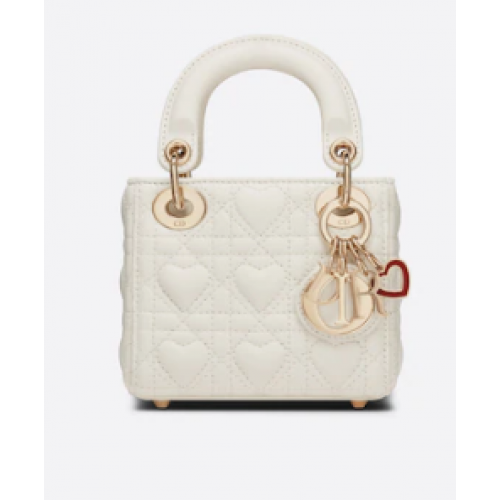 MICRO DIORAMOUR LADY DIOR TAS S0856ONG Latte Cannage