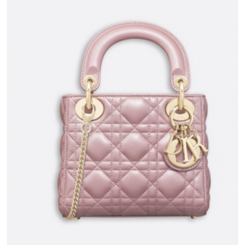 MINI LADY DIOR-TAS VAN LAMSLEER M15P roze