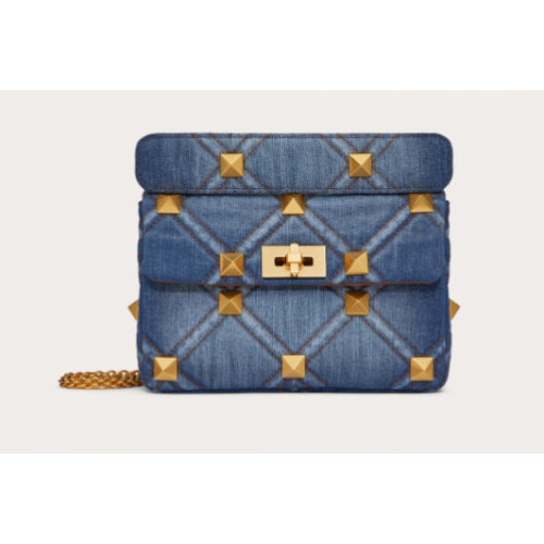 Medium ketting VALENTINO ROMAN STUD Denim XW0B0I82H