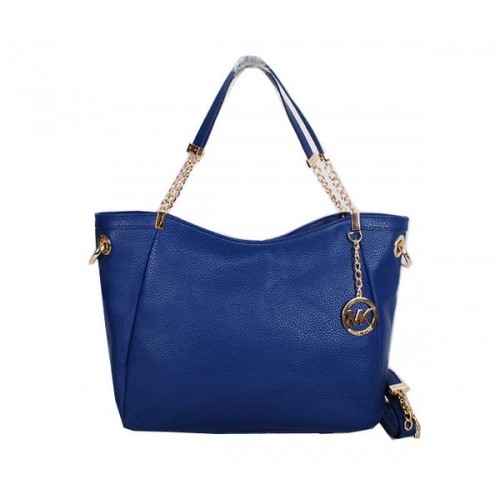 Michael Kors Jet Set reistas korrelig leer MK0913 blauw