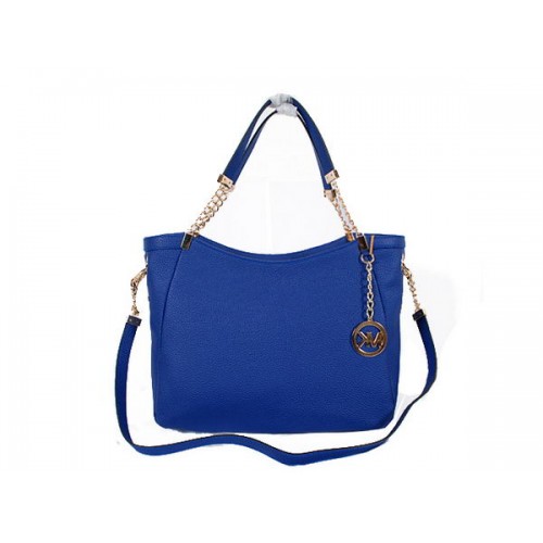 Michael Kors Jet Set reistas korrelig leer MK8706 blauw