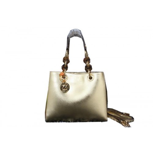 Michael Kors Jet Set Reistas Iriserend Leer MK9008 Goud