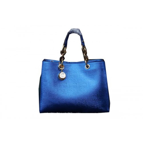 Michael Kors Jet Set Reistas Iriserend Leer MK9009 Blauw