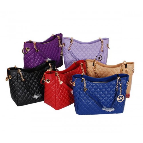 Michael Kors Jet Set Reistas Schapenleer MK8707