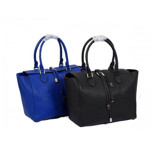 Michael Kors Grote Miranda Tote Bag 8708 Zwart & Blauw