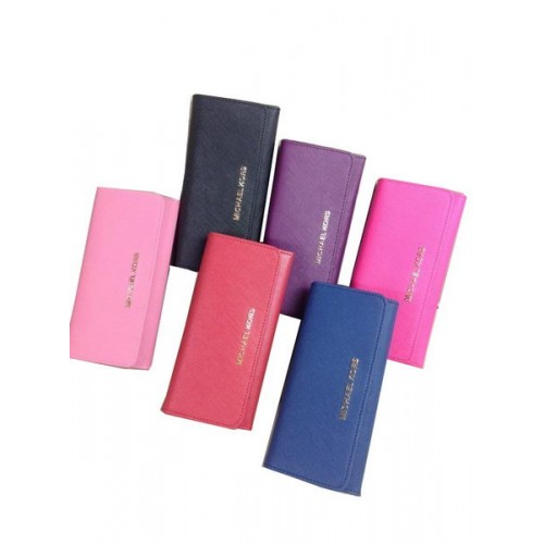 Michael Kors MK3012 portemonnee van saffianoleer met klep