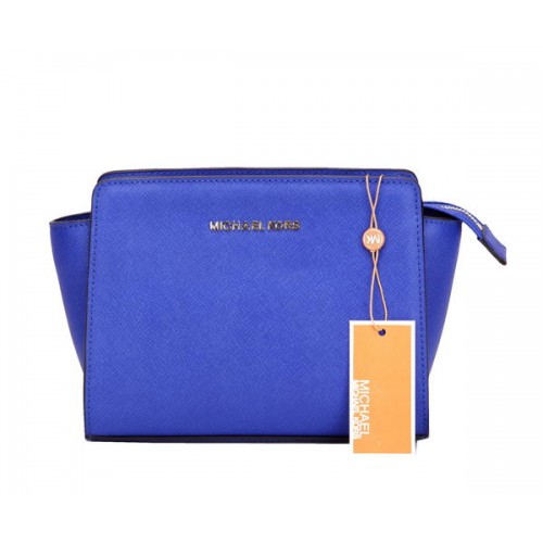 Michael Kors Mini Selma Messenger Bag MK1869 Blauw