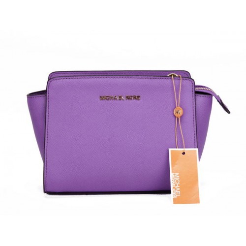 Michael Kors Mini Selma Messenger Bag MK1869 Lavendel Paars