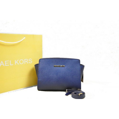Michael Kors Mini Selma Messenger Bag MK1869S Royal Blue