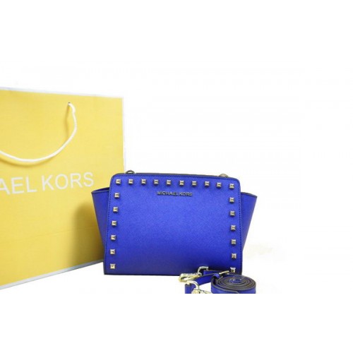 Michael Kors Mini Selma Messenger Bag MK1888 Blauw