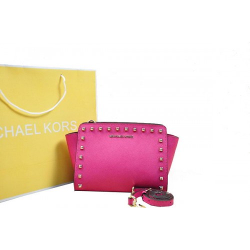 Michael Kors Mini Selma Messenger Bag MK1888 Roze