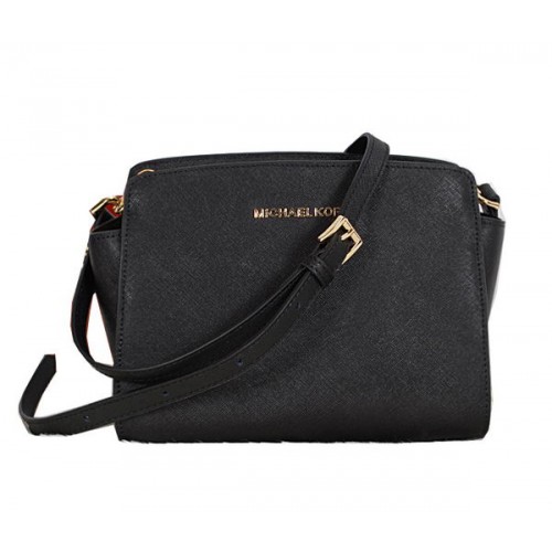 Michael Kors Mini Selma Messenger Bag MK8701 Zwart