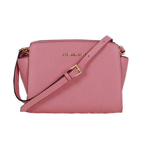 Michael Kors Mini Selma Messenger Bag MK8701 Roze