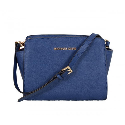 Michael Kors Mini Selma Messenger Bag MK8701 Royal Blue