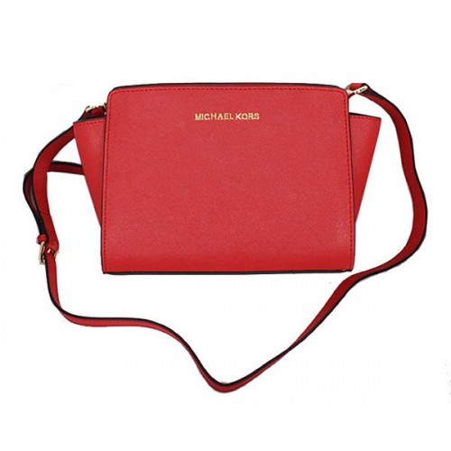 Michael Kors Mini Selma Messenger Bag MK8710 Rood