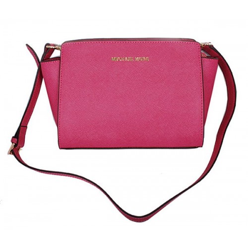 Michael Kors Mini Selma Messenger Bag MK8710 Roze