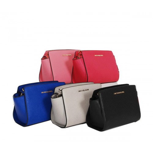 Michael Kors Mini Selma Koerierstas Origineel Leer MK7221