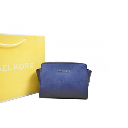 Michael Kors Mini Selma Messenger Bag Koningsblauw