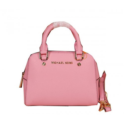 Michael Kors Original Saffiano Leather Top Handle Bag MK2603 Roze