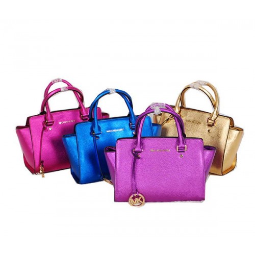 Michael Kors Selma tas glanzend leer MK0513