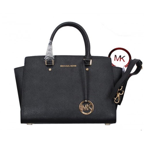 Michael Kors Selma Top-Zip Schooltas 8700 Zwart