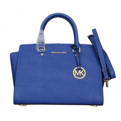 Michael Kors Selma Top-Zip Schooltas 8700 Royal Blue