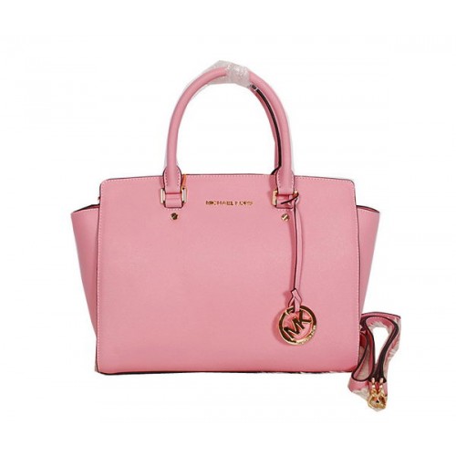 Michael Kors Selma Top-Zip Schooltas MK0909 Roze