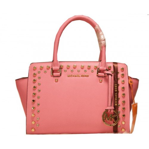 Michael Kors Selma Top-Zip Schooltas MK1887 Roze