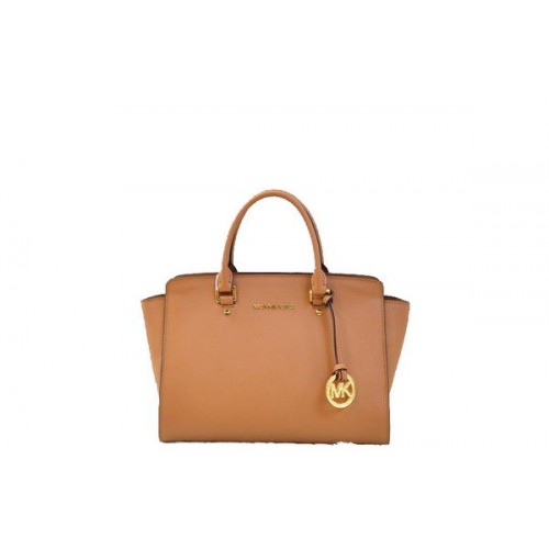 Michael Kors Selma Top-Zip Schooltas MK1990 Tarwe