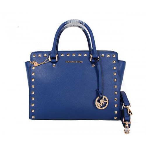 Michael Kors Selma Top-Zip Schooltas MK8710 Blauw