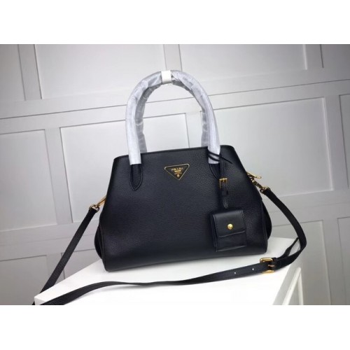 Prada Kalfsleren tas 1127 zwart